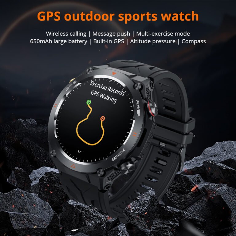 COLMI V75 GPS Smartwatch 1.45 inch Silicone Strap main image 0